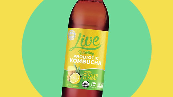 LIVE Beverages Ginger Lemon